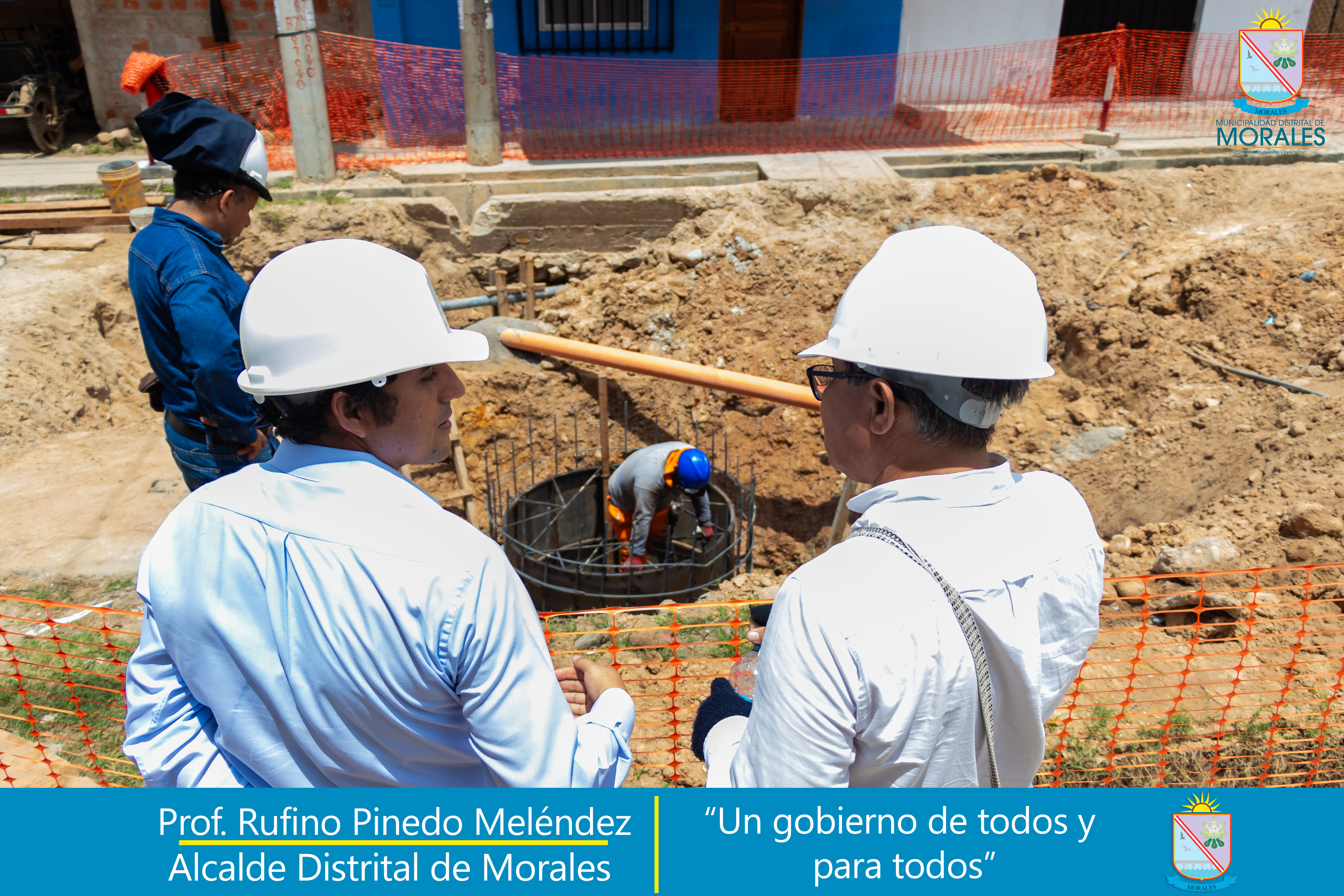 ALCALDE RUFINO PINEDO INSPECCIONA AVANCES EN CUATRO IMPORTANTES OBRAS. 