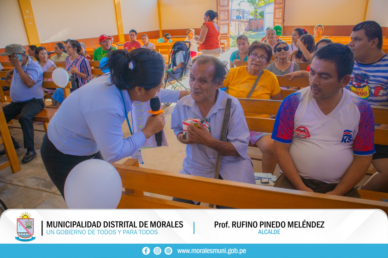 PADRES INTEGRANTES DE LA (OMAPED) CELEBRARON SU DÍA EN EL DISTRITO DE MORALES. 