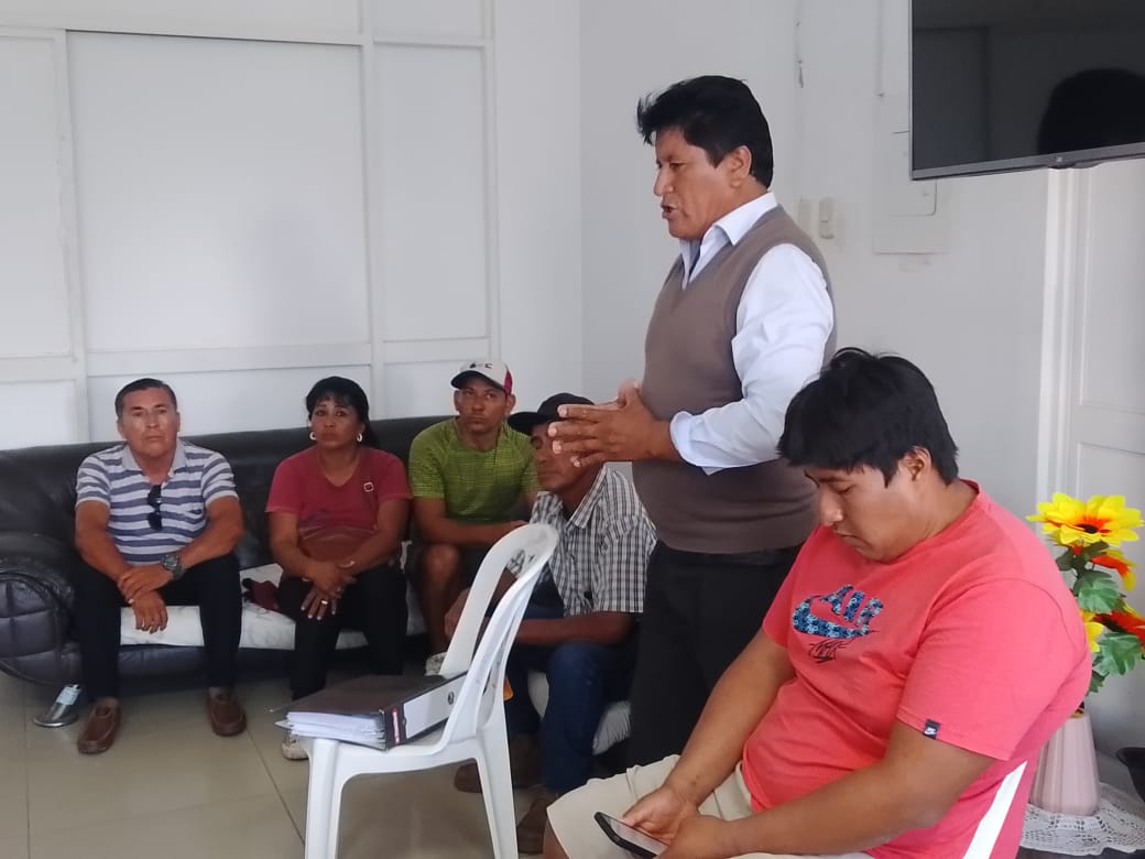 ALCALDE Y REGIDORES SE REUNIERON CON POBLADORES DE DIVERSOS SECTORES DEL DISTRITO DE MORALES. 