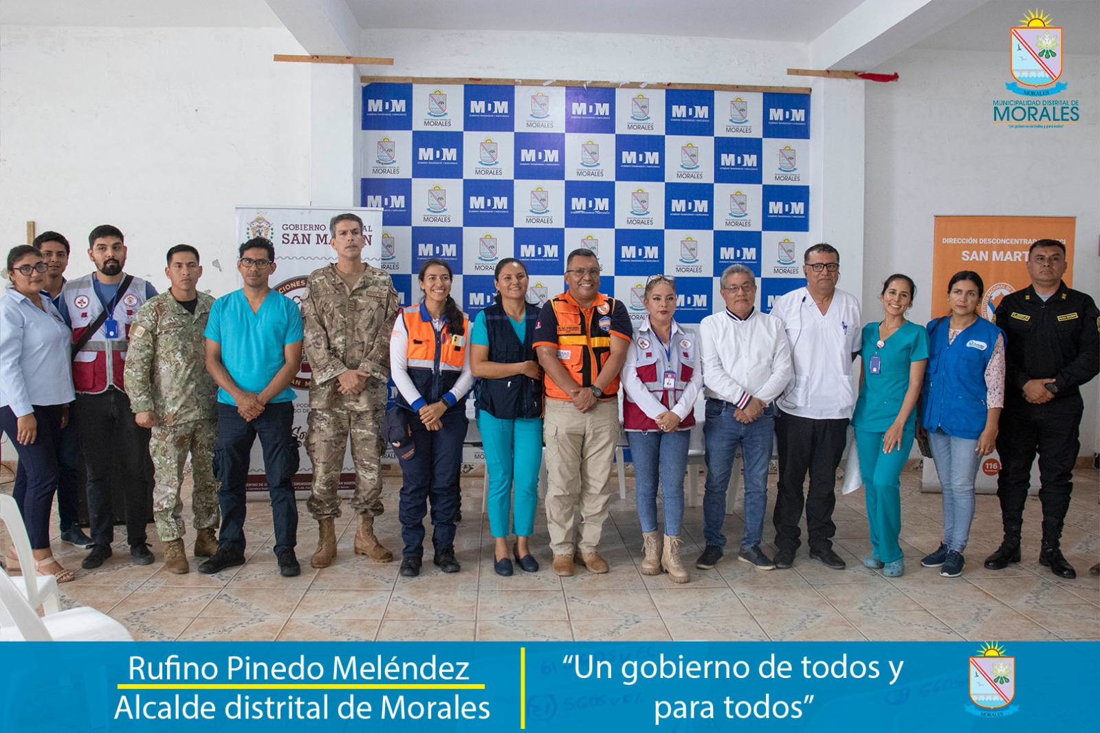 TODO LISTO PARA EL SIMULACRO NACIONAL MULTIPELIGRO- SISMO EN LA PROVINCIA DE SAN MARTÍN. 