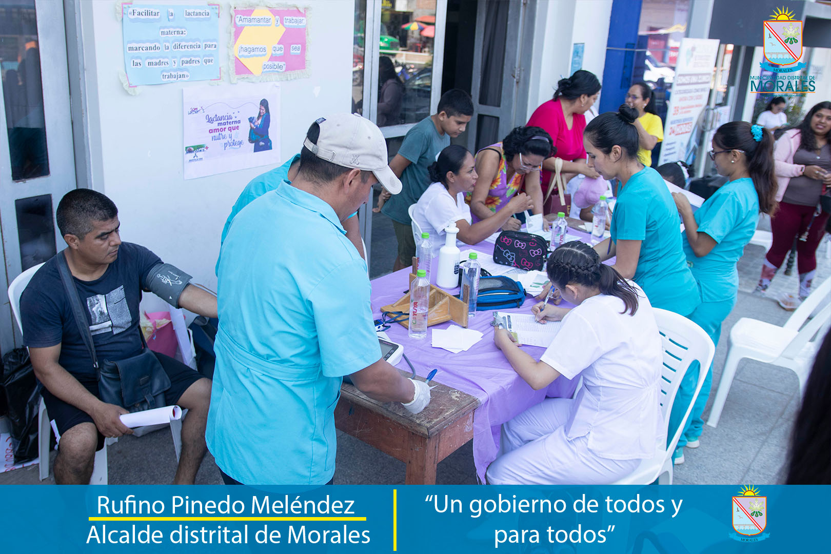 CON ÉXITO SE LLEVA A CABO ATENCIÓN MEDICA GRATUITA EN MUNICIPALIDAD DE MORALES. 