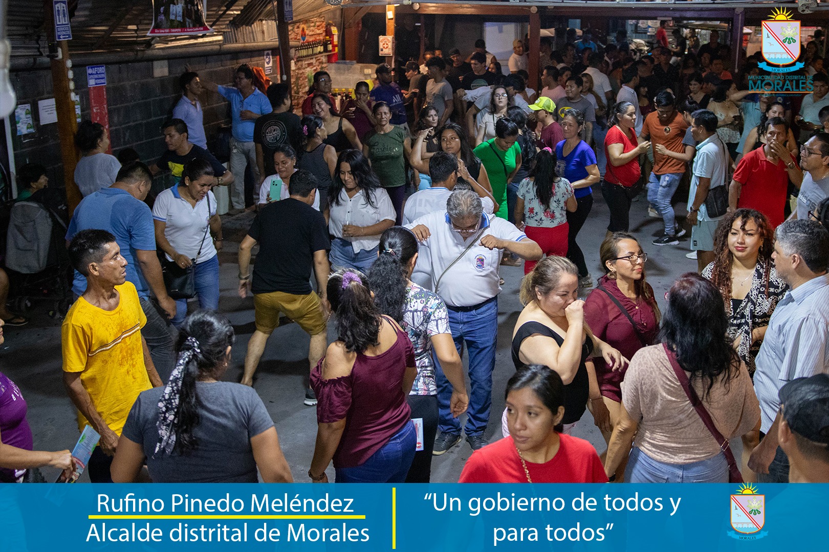ALCALDE DE RUFINO PINEDO VISITA LAS DIVERSAS CABEZONIAS EN EL MARCO DE LAS FIESTAS PATRONALES.