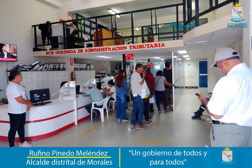 ÚLTIMA AMNISTÍA TRIBUTARIA DEL AÑO 2023 INICIA ESTE LUNES 2 DE OCTUBRE EN MUNICIPALIDAD DE MORALES