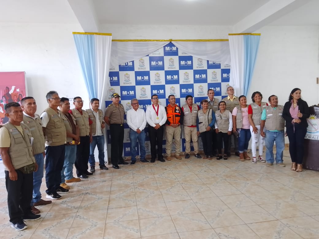 ALCALDE DE MORALES RUFINO PINEDO PARTICIPÓ EN CEREMONIA DE JURAMENTACIÓN DE NUEVE TENIENTES GOBERNADORES DE LA JURISDICCIÓN DEL DISTRITO DE MORALES.