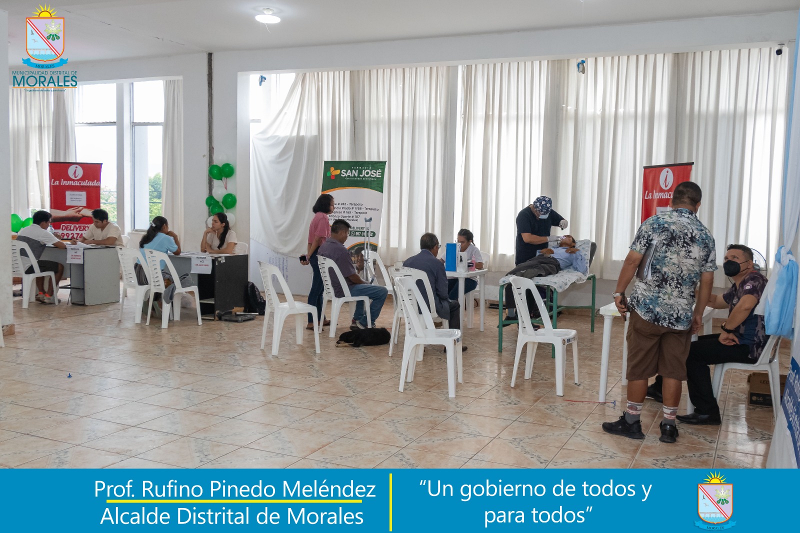 CON TOTAL ÉXITO SE DESARROLLÓ CAMPAÑA INTEGRAL DE SALUD EN DISTRITO DE MORALES