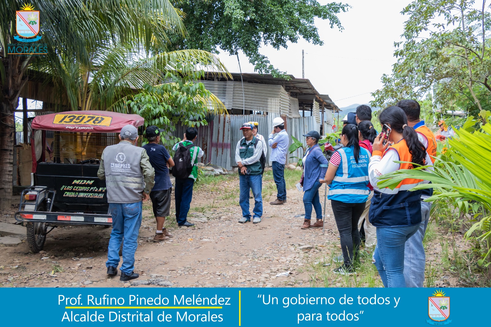AUTORIDAD NACIONAL DEL AGUA SUPERVISA EDIFICACIONES SOBRE FAJA MARGINAL DEL RÍO CUMBAZA EN DISTRITO DE MORALES
