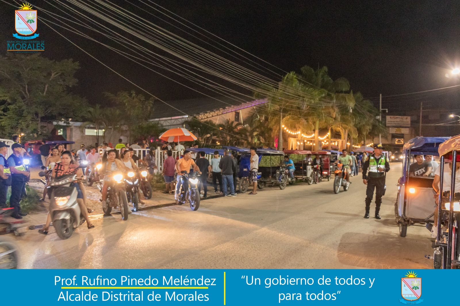 FISCALIZADORES DE LA MUNICIPALIDAD DE MORALES INTENSIFICAN OPERATIVOS A DISCOTECAS PARA HACER CUMPLIR HORARIO DE ATENCIÓN.