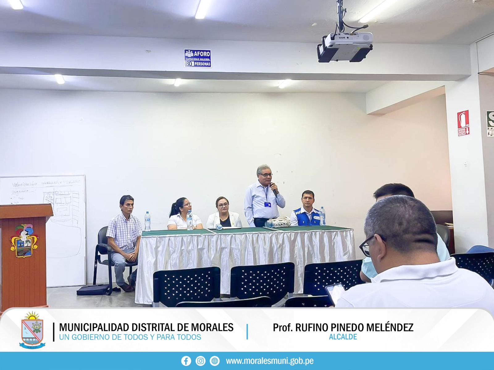 ALCALDE DE MORALES RUFINO PINEDO PARTICIPÓ EN LA ELECCIÓN DEL CONCEJO DIRECTIVO DE LA PLATAFORMA DE BUENA GOBERNANZA DE LOS MECANISMOS DE RETRIBUCIÓN POR SERVICIOS ECOSISTEMÁTICOS HÍDRICO (MERESEH)