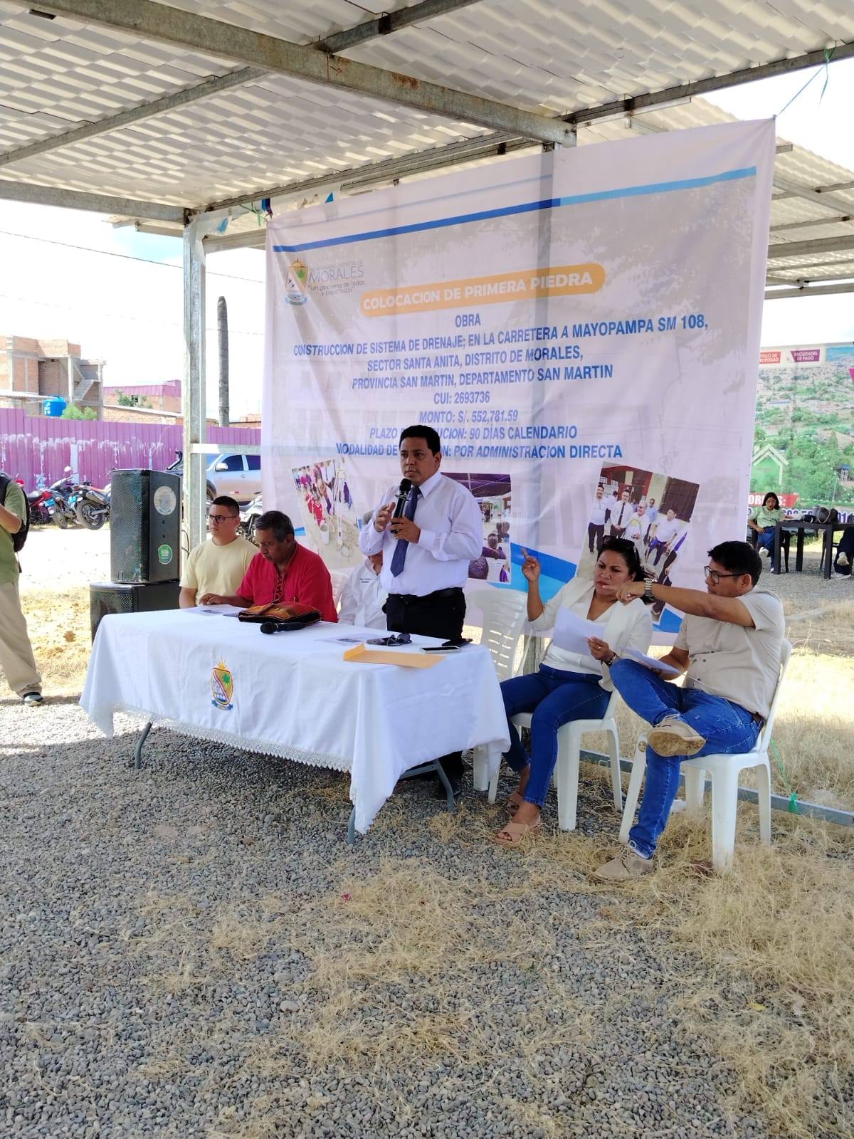 MUNICIPALIDAD DE MORALES INICIA OBRA DE DRENAJE PLUVIAL EN SECTOR SANTA ANITA.