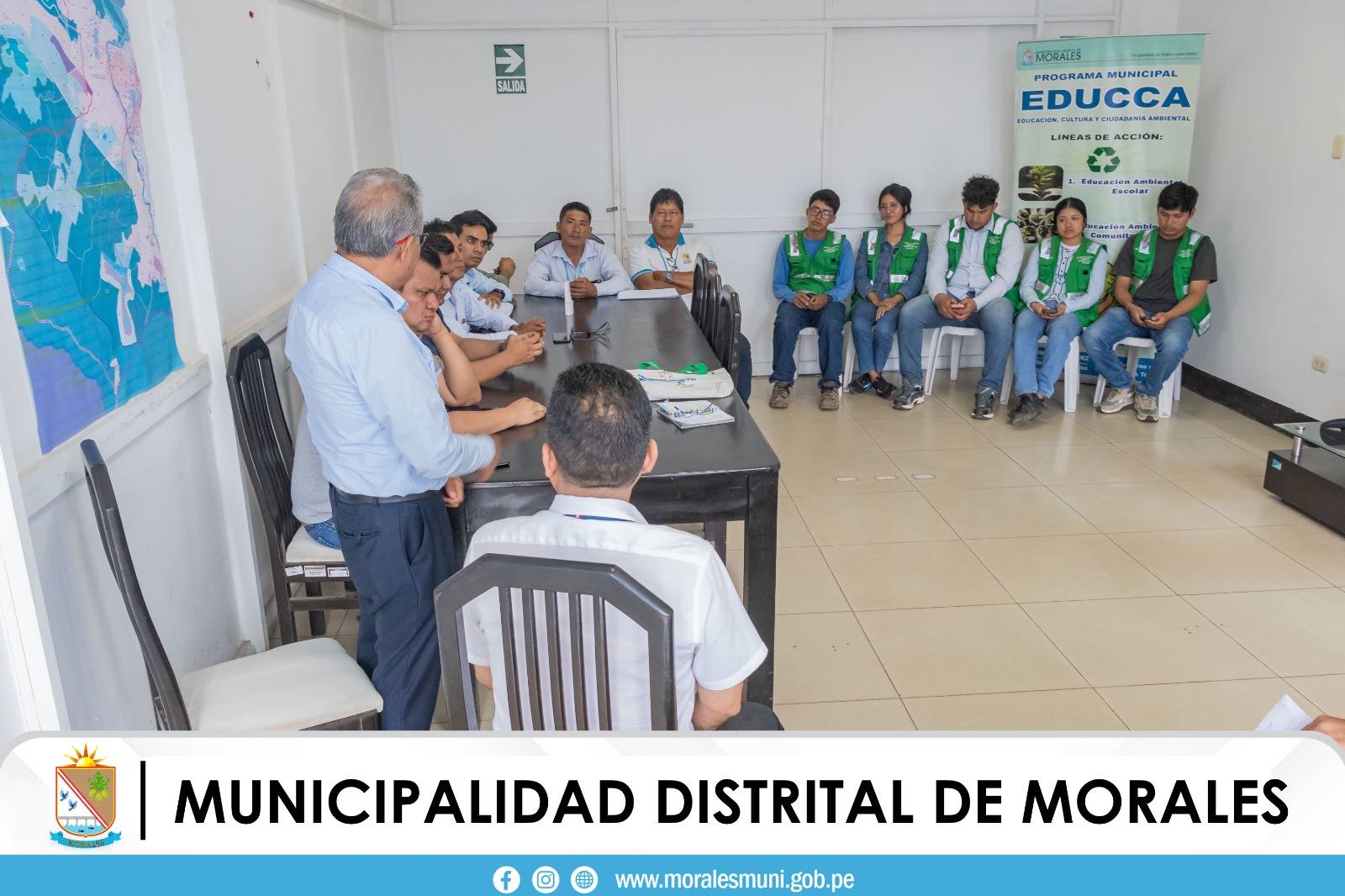 MINISTERIO DEL AMBIENTE RECONOCE A MUNICIPALIDAD DE MORALES POR CUMPLIMIENTO DEL PROGRAMA EDUCCA 2025