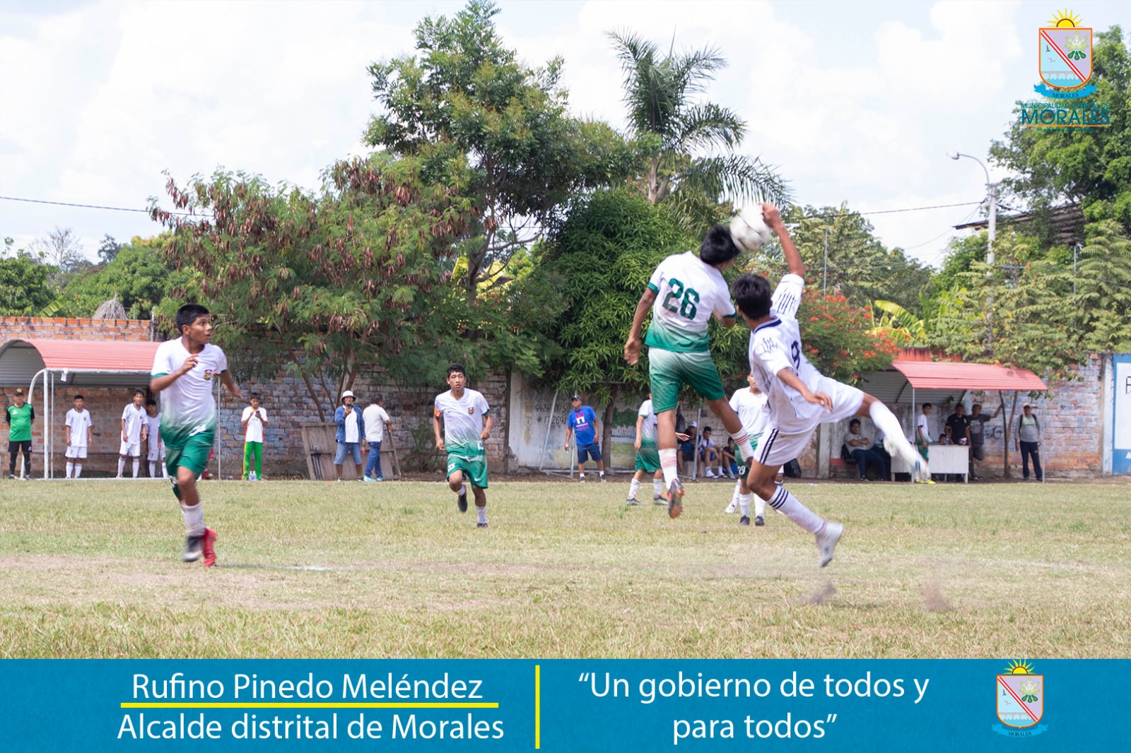 GESTIÓN DEL ALCALDE RUFINO PINEDO PRIORIZA EVENTOS DEPORTIVOS EN ESTADIO MUNICIPAL.