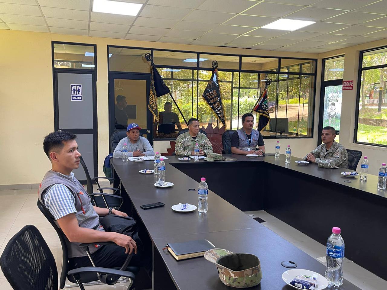 FIRMA DE ACUERDO DE COLABORACIÓN AMBIENTAL ENTRE EL EJÉRCITO DEL PERÚ, MUNICIPALIDAD DISTRITAL DE MORALES Y LA ASOCIACIÓN DE RECICLADORES DE LA SELVA AMAZÓNICA