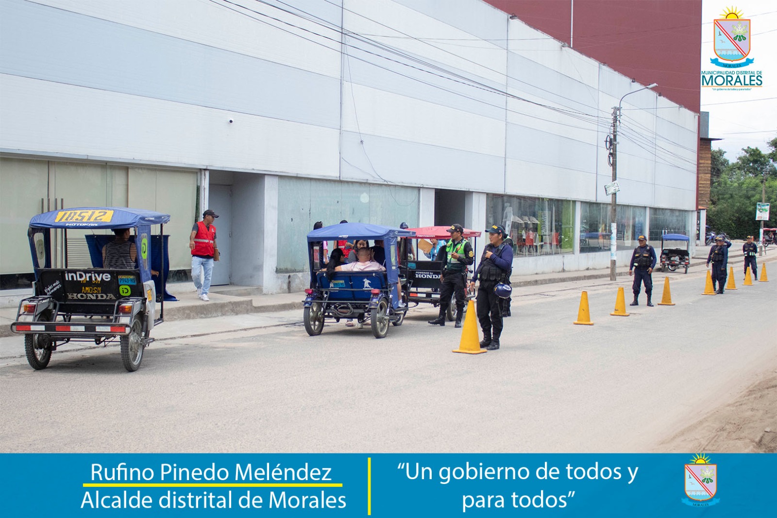SE REALIZAN OPERATIVOS PARA SOLICITAR PERMISO DE CIRCULACIÓN A MOTOTAXISTAS. 
