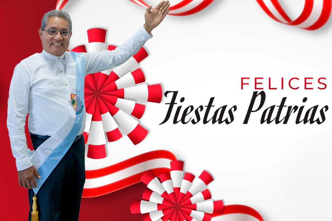 Municipalidad Distrital de Morales. SALUDO INSTITUCIONAL POR FIESTAS PATRIAS.
