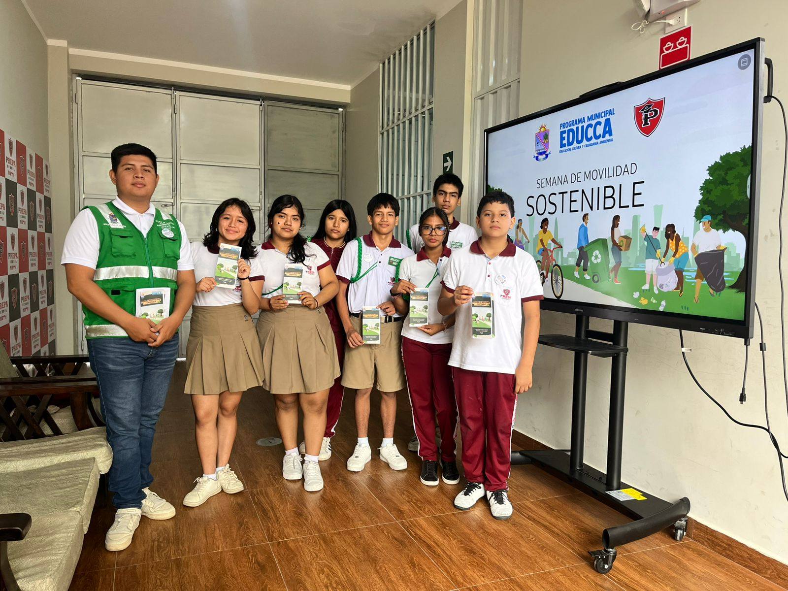 El Programa EDUCCA de la Municipalidad Distrital de Morales dio inicio a la Semana de la Movilidad Sostenible con un importante despliegue de actividades educativas.