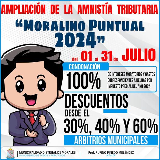 AMPLIACION AMNISTÍA TRIBUTARIA