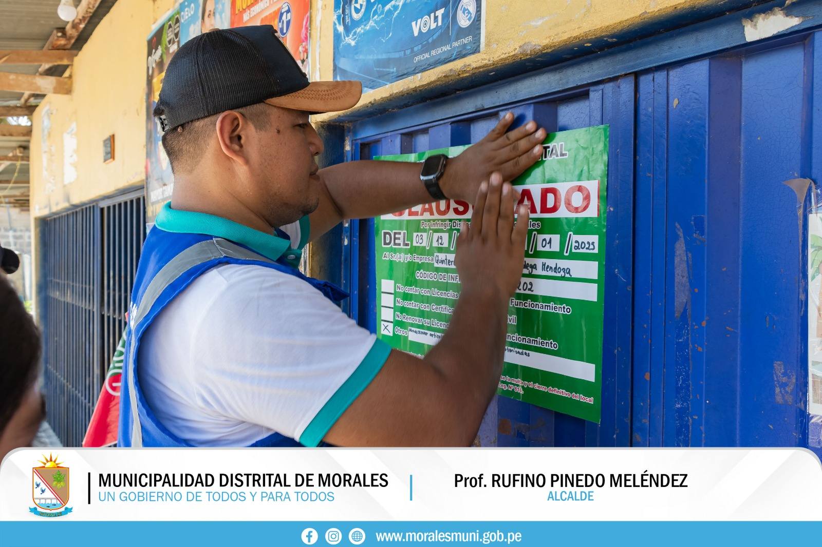 CLAUSURAN BODEGA QUE VENDÍA PRODUCTOS PIROTÉCNICOS  EN DISTRITO DE MORALES. 