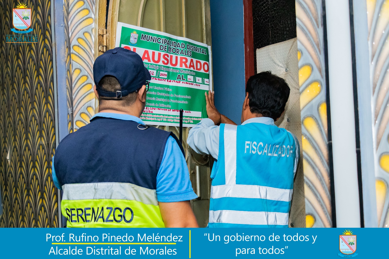 CLAUSURAN KARAOKE POR INCUMPLIR NORMAS DE SEGURIDAD EN DISTRITO DE MORALES. 