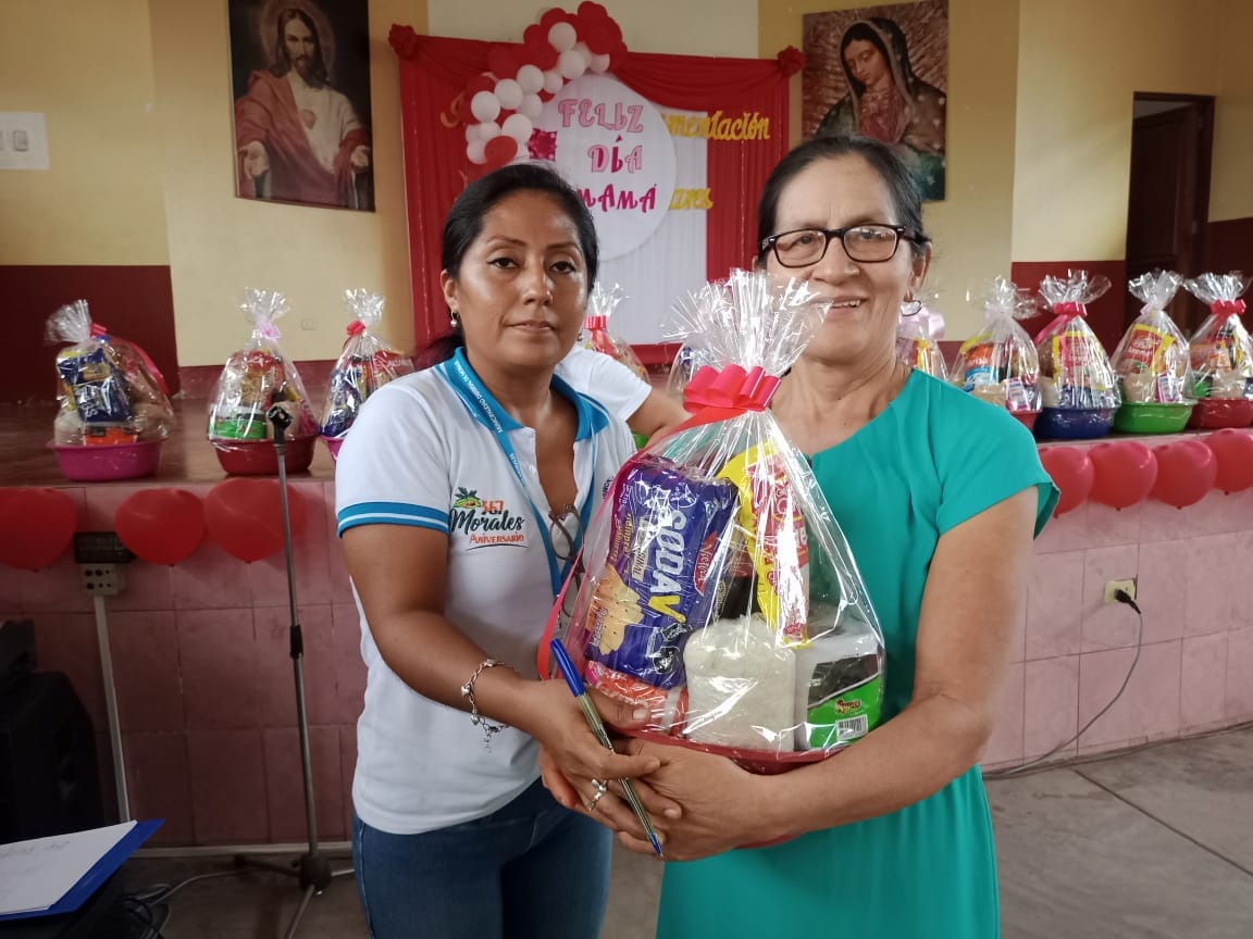 MUNICIPALIDAD DE MORALES RINDIÓ HOMENAJE A MADRES CON DISCAPACIDAD POR SU DÍA. 