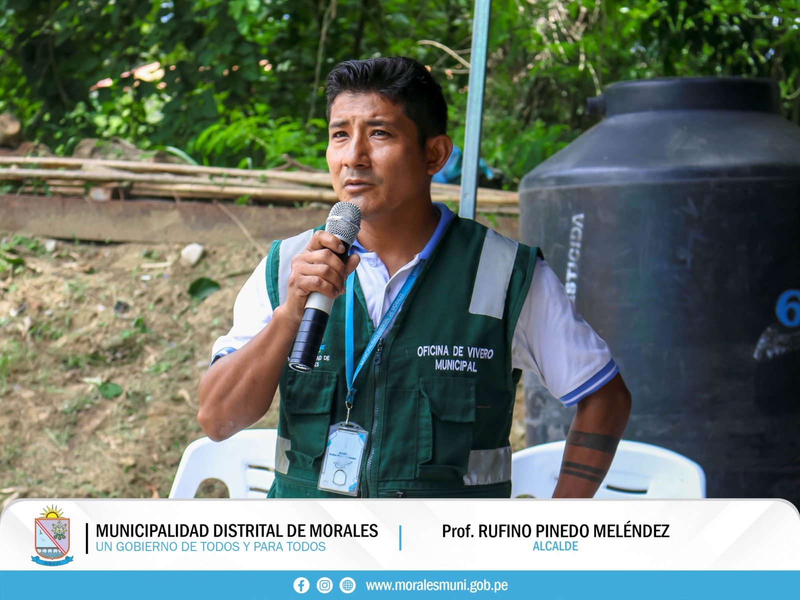 Objetivo Cumplido.  MORALES YA CUENTA CON SU NUEVO VIVERO MUNICIPAL