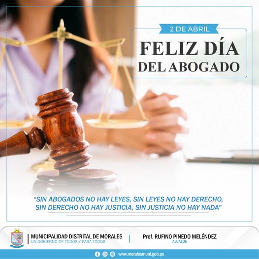 Día del Abogado en el Perú 02 de abril en honor