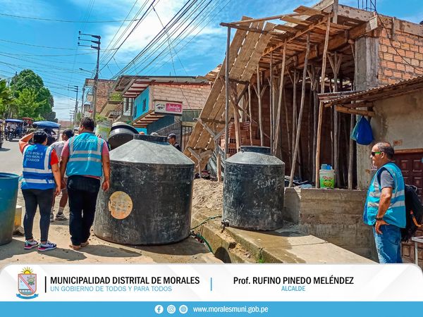 MUNICIPALIDAD DE MORALES REALIZA OPERATIVOS PREVENTIVOS.
