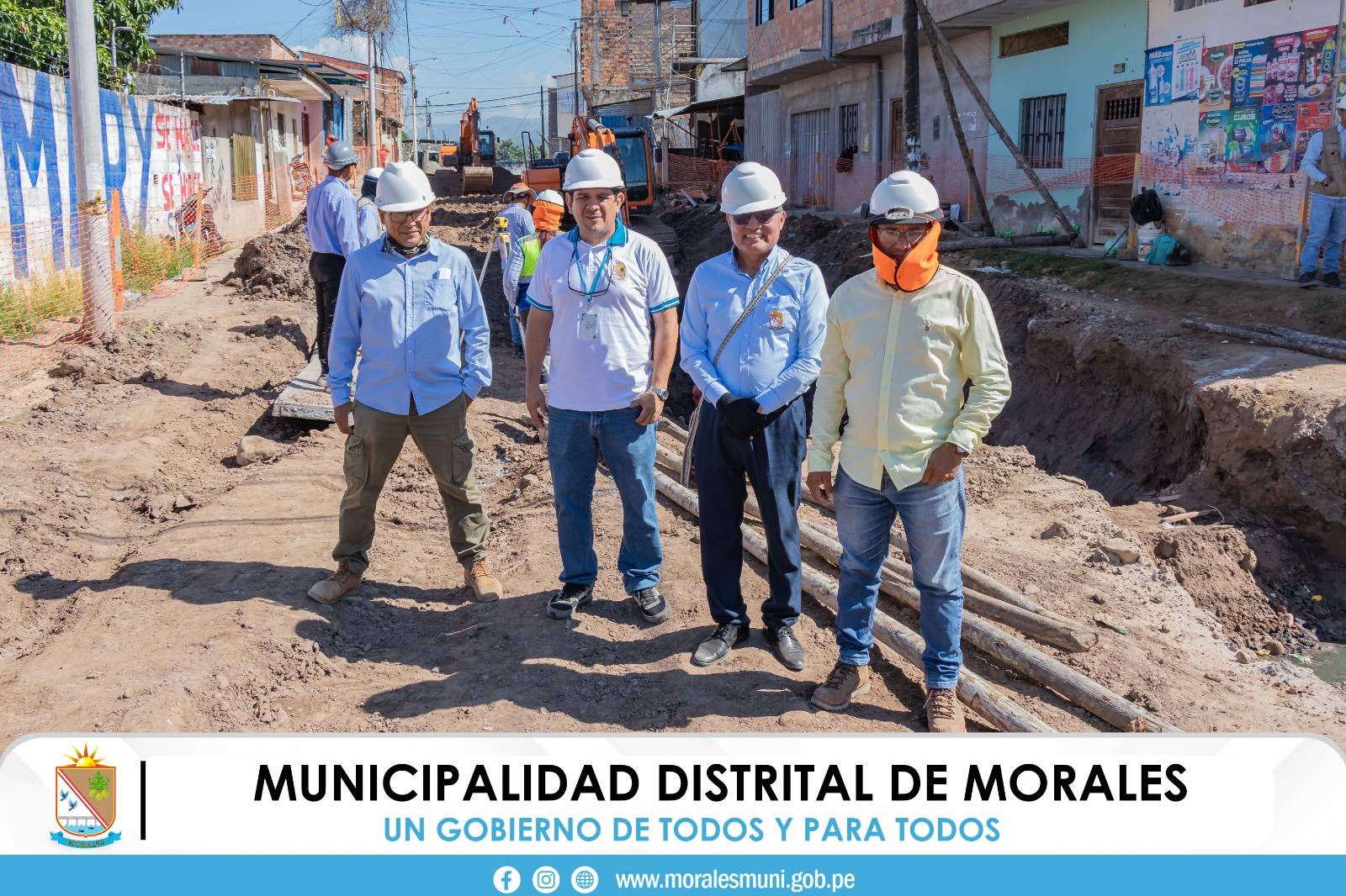 ALCALDE REALIZÓ VISITA DE INSPECCIÓN A LA OBRA MEJORAMIENTO DE LA INFRAESTRUCTURA VÍAL DE LOS JIRONES GEIDEN VELA, LIBERTAD Y JUNÍN.