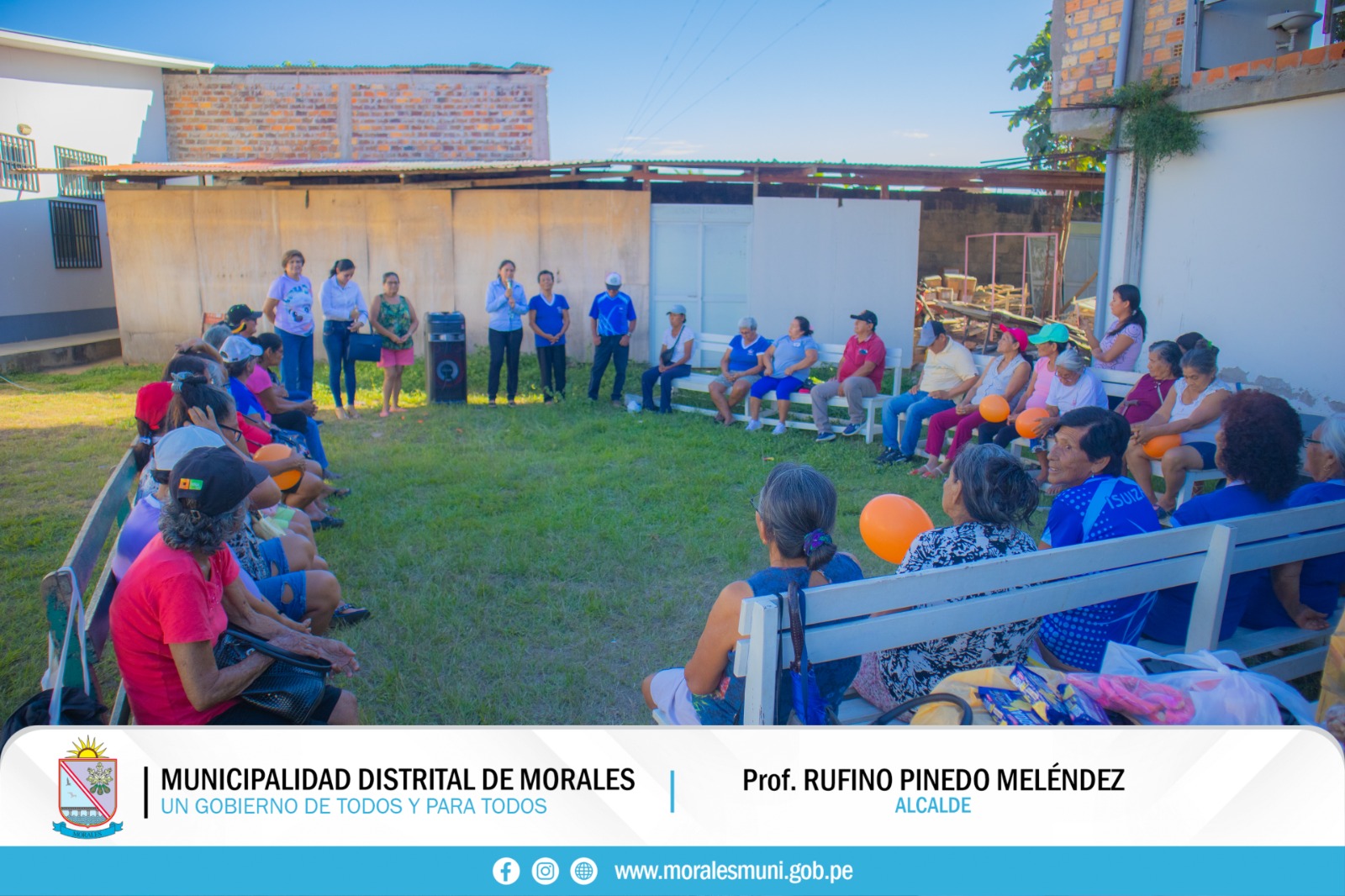 PADRES DEL CENTRO INTEGRAL DEL ADULTO MAYOR (CIAM) DE MORALES CELEBRARON SU DÍA