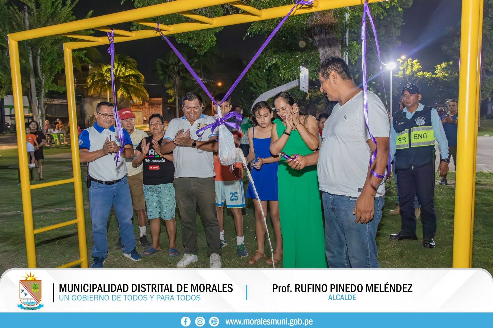 INAUGURAN REMODELADO PARQUE INFANTIL DEL JIRÓN GUEPI CUADRA 8