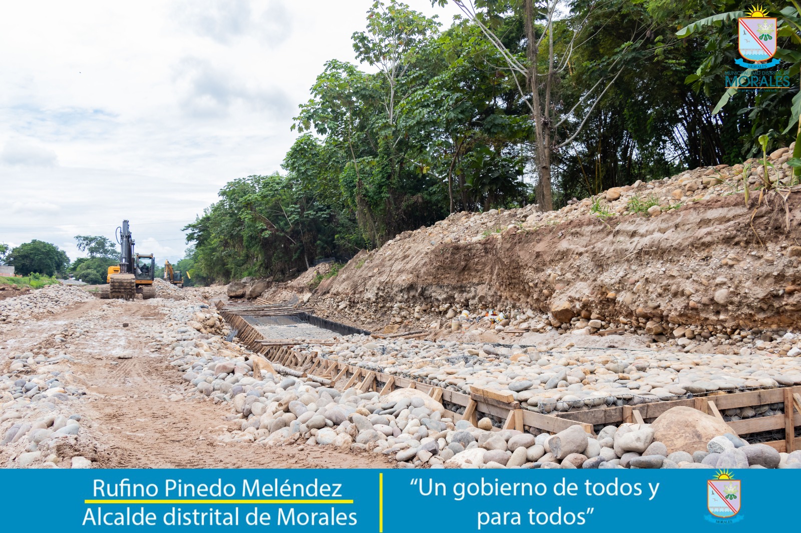 REALIZAN ESTUDIOS PRELIMINARES PARA LA CONSTRUCCIÓN DE DOS PUENTES EN DISTRITO DE MORALES