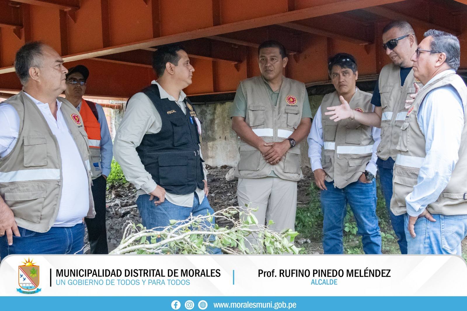 ESPECIALISTAS REALIZARON INSPECCIÓN OCULAR AL PUENTE ATUMPAMPA.