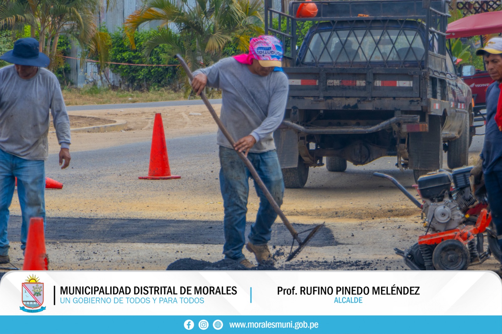 TRABAJOS DE RECUPERACIÓN DE CALLES Y AVENIDAS AVERIADAS