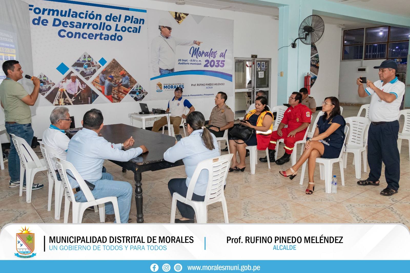SE REALIZÓ SEXTA SESIÓN ORDINARIA DEL COMITÉ DISTRITAL DE SEGURIDAD CIUDADANA (CODISEC) MORALES.